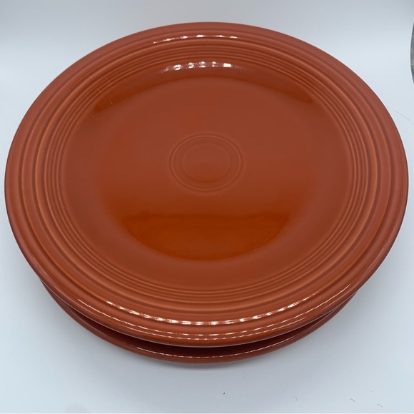 Fiesta Dining Set Of 4 Fiestaware Dinner Plate Fiesta Ware Paprika
